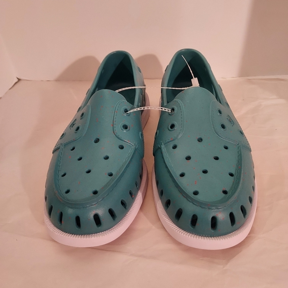 NWOT Sperry Authentic Original Blue Red Specs Float Water Shoes in Size 9M